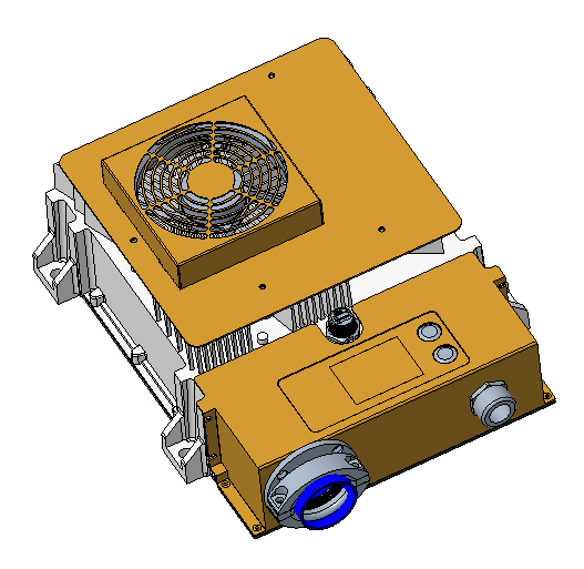 cargador del soporte de la pared de la alta protección del IP 67 de 10KW para Forklift350V30A