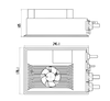 Cargador a bordo de 3 KW para coche de golf y AWP 24100 