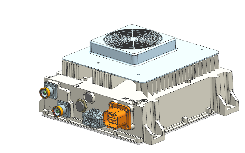 Cargador a bordo de 10 KW para carretilla elevadora y AWP350V30A 