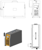 Cargador externo de alta protección del IP 67 de 10KW para la carretilla elevadora 80V100A